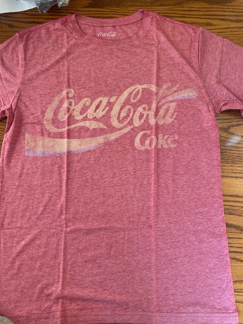 Coca Cola unisex' Red Graphic Tee